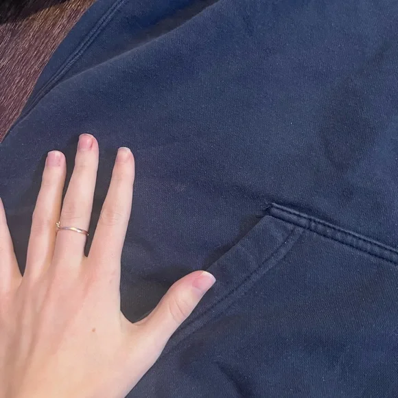 Nike Men's navey Hoodie XL - Picture 4 of 5